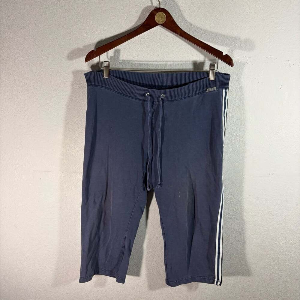 Vintage Y2K Blue Stripped Capris
